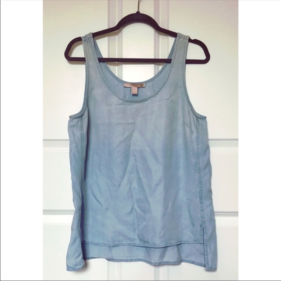 F21 Chambray Tank Top - Picture 1 of 3